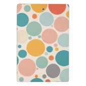 Mini Porte-bloc Pois coloré (Dos)