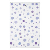 Mini Porte-bloc pois peints à la main (Dos)
