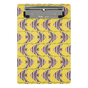 Mini Porte-bloc Poisson jaune vif