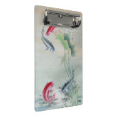 Mini Porte-bloc Poisson Koi avec Lotus (Incliné)