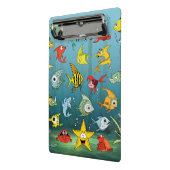 Mini Porte-bloc Poissons de bande dessinée sous-marins (Angle2)