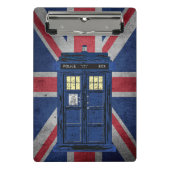 Mini Porte-bloc Police bleue Boîte d'appel publique - Royaume-Uni  (Devant)