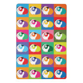 Mini Porte-bloc Pop Art Guinea Pigs (Dos)