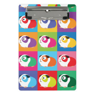 Mini Porte-bloc Pop Art Guinée Cochons