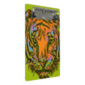 Mini Porte-bloc Pop Art TIGER HEAD + votre backgr. & idées (Incliné)