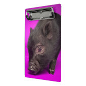 Mini Porte-bloc Porc noir de bébé (Angle2)