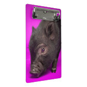 Mini Porte-bloc Porc noir de bébé (Incliné)