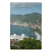 Mini Porte-bloc Port à St. Thomas Îles Vierges américaines (Dos)