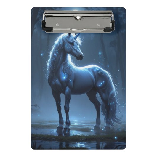 Mini Porte-bloc Porte - bloc à thème Unicorn (Devant)