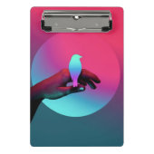 Mini Porte-bloc porte - bloc Abstrait (Devant)