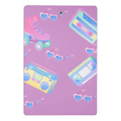 Mini Porte-bloc Porte - bloc inspiré des années 90, plutôt mignon (Dos)