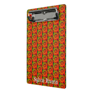 Mini Porte-bloc porte - bloc "Motif de tournesol"