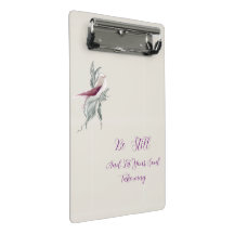 Porte-bloc-notes élégant avec motif botanique d'oi