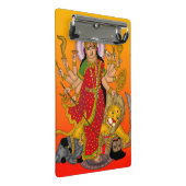 Mini Porte-bloc Porte-clip Goddess Durga (Incliné)