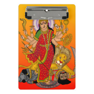 Mini Porte-bloc Porte-clip Goddess Durga