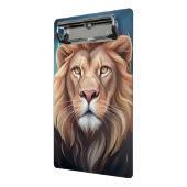 Mini Porte-bloc Portrait Art numérique Lion-56556 (Angle2)