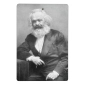 Mini Porte-bloc Portrait de Karl Marx (Dos)