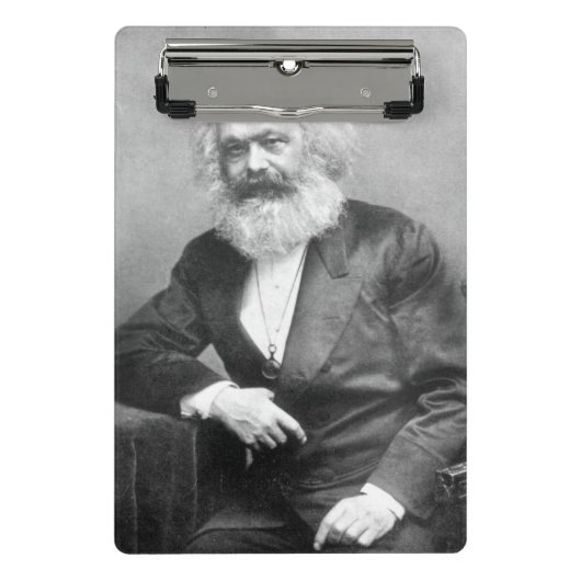 Mini Porte-bloc Portrait de Karl Marx (Devant)