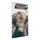 Mini Porte-bloc Portrait de vache Highland (Incliné)