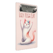 Mini Porte-bloc Pose de Yoga Chat - Lady Yoga Chat (Incliné)