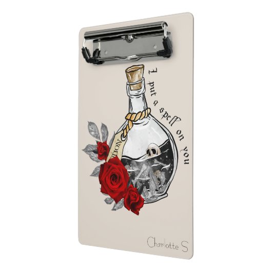 Mini Porte-bloc Potion d'amour sorcière gothique (Angle2)