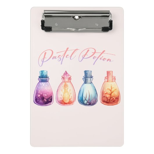 Mini Porte-bloc Potion Pastel (Devant)