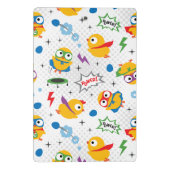 Mini Porte-bloc Poulet de superhéros (Dos)