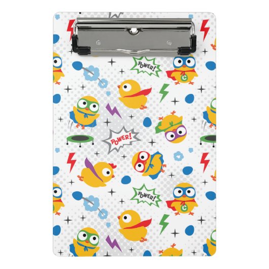 Mini Porte-bloc Poulet de superhéros (Devant)