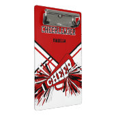 Mini Porte-bloc Pour une meneuse de claque - Rouge, Noir & Blanc (Incliné)
