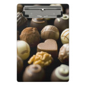 Mini Porte-bloc Pralines délicieuses de chocolat (Devant)
