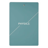 Mini Porte-bloc Presse-papiers de physique – Conception minimale| (Dos)