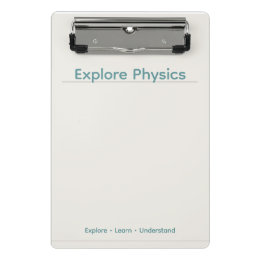Mini Porte-bloc Presse-papiers de physique – Conception minimale|