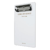 Mini Porte-bloc Presse-papiers d'informatique – Conception minimal (Angle2)