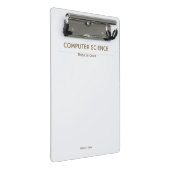 Mini Porte-bloc Presse-papiers d'informatique – Conception minimal (Incliné)