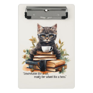 Mini Porte-bloc Prêt Pour L'École Comme Un Patron