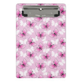 Mini Porte-bloc Pretty Pink Butterfly Mini Clipboard (Devant)