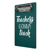 Mini Porte-bloc Professeurs allant enseigner (Angle2)