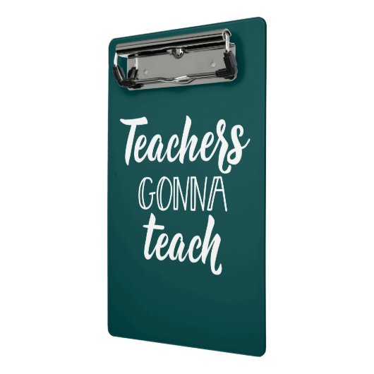 Mini Porte-bloc Professeurs allant enseigner (Angle2)