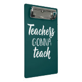 Mini Porte-bloc Professeurs allant enseigner (Incliné)