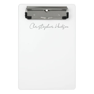 Mini Porte-bloc Professionnel Blanc Plat Créatif Chic Calligraphie