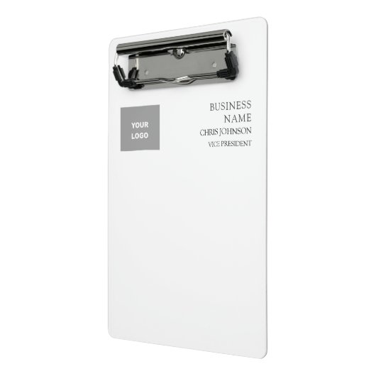 Mini Porte-bloc Professionnel Moderne Plain Simple (Angle2)