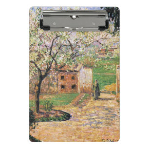 Mini Porte-bloc Prunier en fleurs, Eragny Camille Pissarro