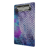 Mini Porte-bloc Purple Dotty Abstrait (Angle2)