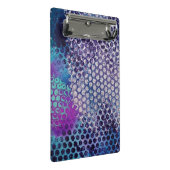 Mini Porte-bloc Purple Dotty Abstrait (Incliné)