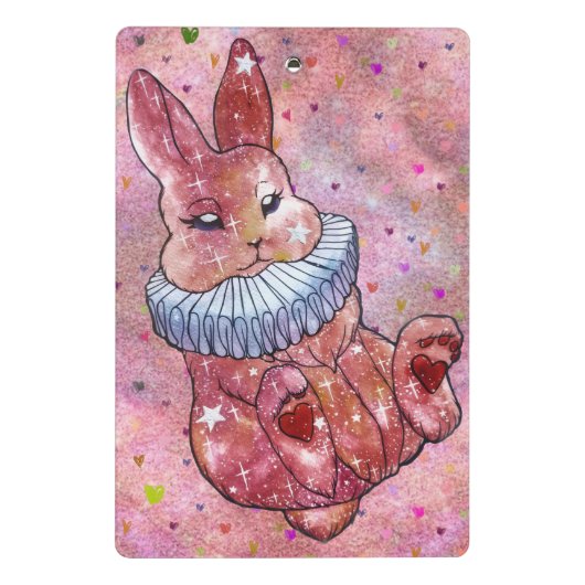 Mini Porte-bloc Rabbit named Ladybug (Dos)