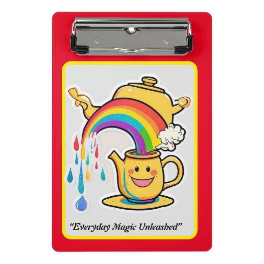 Mini Porte-bloc "Rainbow Brew" (Devant)