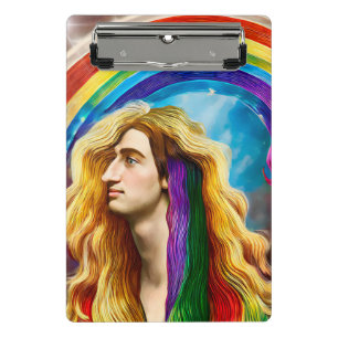 Mini Porte-bloc Rainbow Deity Homme Of All love Imaginaire Art