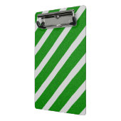 Mini Porte-bloc Rayure Verte Pailletée (Angle2)