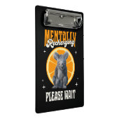 Mini Porte-bloc Recharge mental de koala introverti design (Incliné)