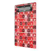 Mini Porte-bloc Red Christmas Holiday Cute Tree Reinder (Angle2)